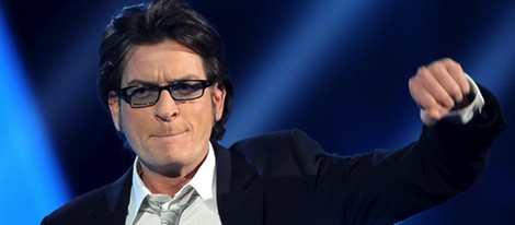 Charlie Sheen en los Video Game Awards 2011