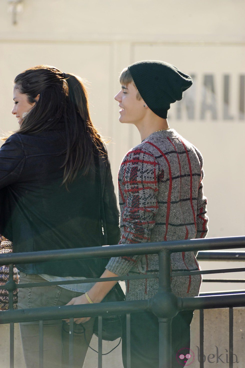 Justin Bieber y Selena Gomez, muy cariñosos en Washington