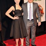 Scarlett Johansson y Matt Damon en el estreno de 'Un lugar para soñar' en Nueva York