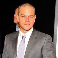 Matt Damon en el estreno de 'Un lugar para soñar' en Nueva York