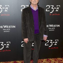 El actor Juan Diego en el preestreno de '23-F'