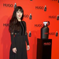 Sara Vega en la fiesta de Hugo Boss