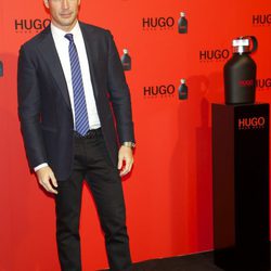 Jaime Cantizano en la fiesta de Hugo Boss