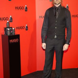 William Miller en la fiesta de Hugo Boss