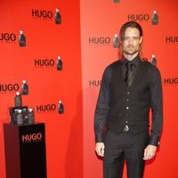 William Miller en la fiesta de Hugo Boss