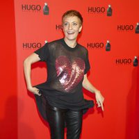 Eva Hache en la fiesta de Hugo Boss