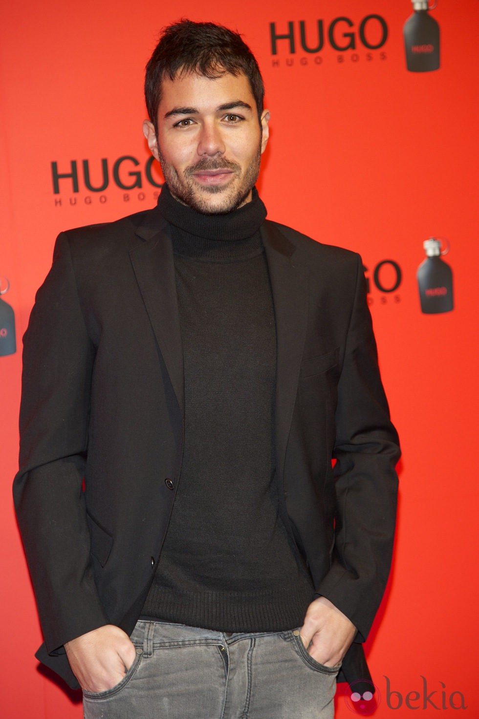 David Seijo en la fiesta de Hugo Boss