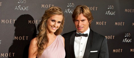 Carlos Baute y Astrid Klisans en el 250 Aniversario de Moet & Chandon