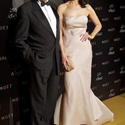 Lola Marceli y Juanjo Puigcorbé en el 250 Aniversario de Moet & Chandon