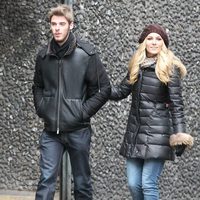 David De Gea y Edurne pasean por las calles de Manchester