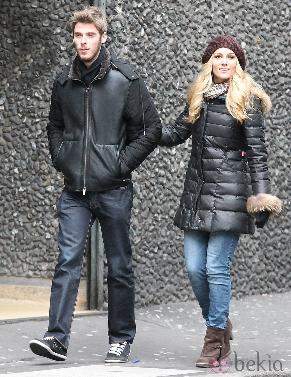 David De Gea y Edurne pasean por las calles de Manchester