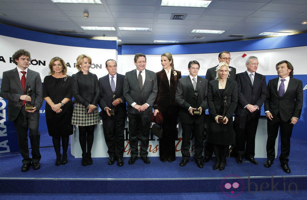 Ana Botella, Esperanza Aguirre, Curro Romero, Alfonso Ussía, la Infanta Elena y Marta Domínguez