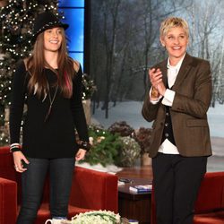 Paris Jackson y Ellen DeGeneres