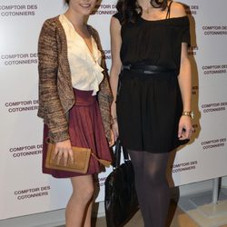 María León y Marta Fernández en la reapertura de una tienda Comptoir des Cotonniers