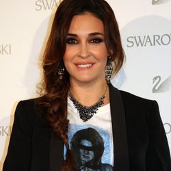 Vicky Martín Berrocal en la inauguración de una tienda de Swarovski