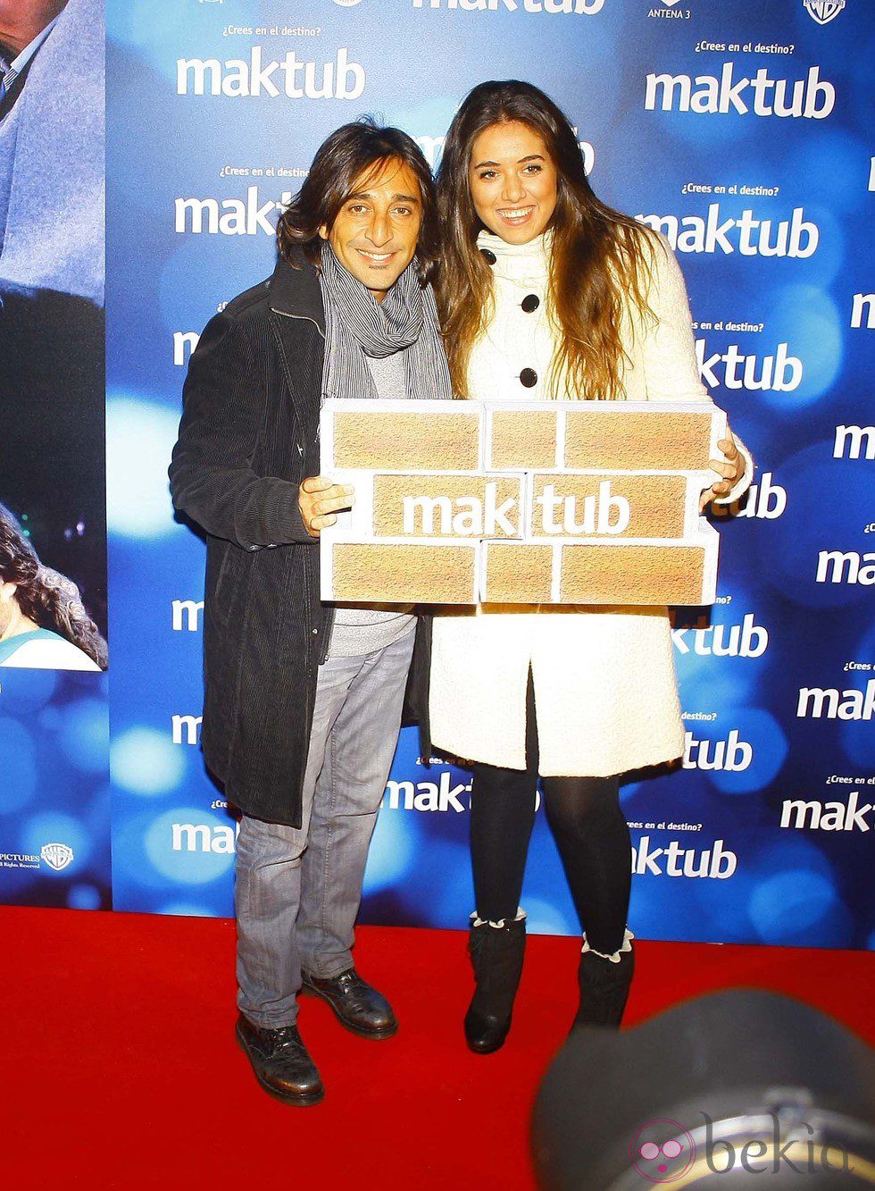 Antonio Carmona en el estreno de 'Maktub'