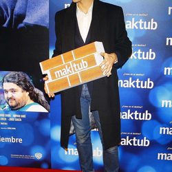 Jorge Suquet en el estreno de 'Maktub'