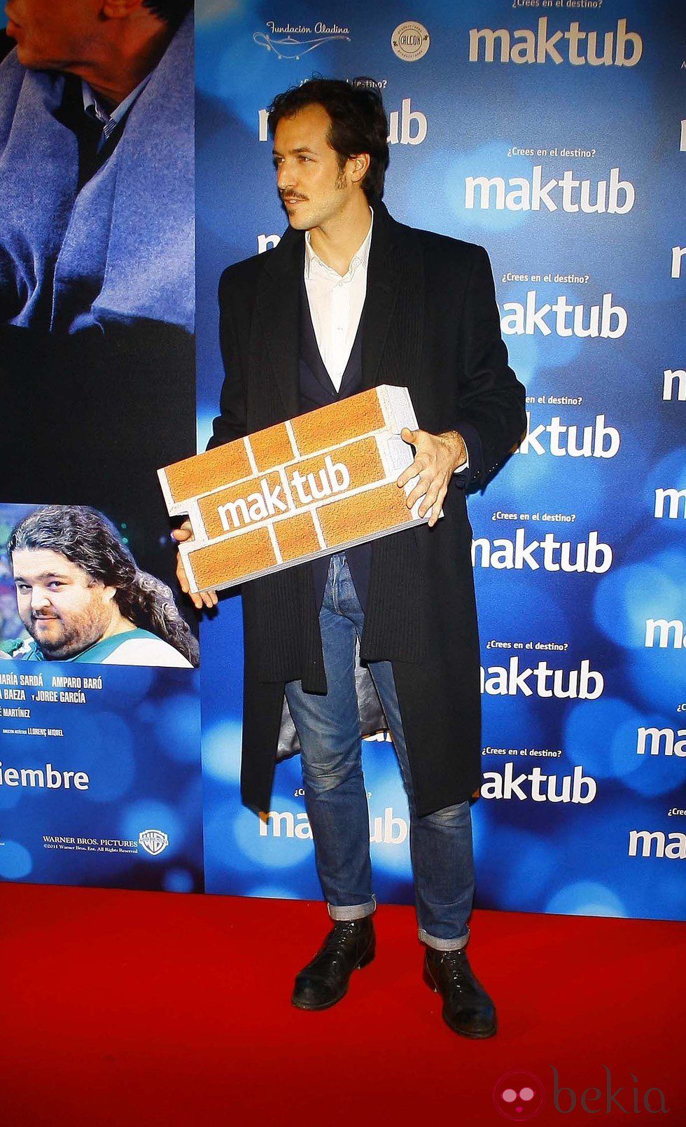 Jorge Suquet en el estreno de 'Maktub'