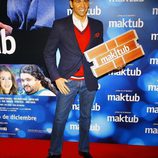 David Meca en el estreno de 'Maktub'