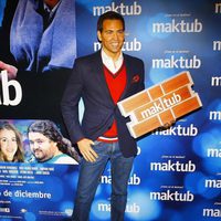 David Meca en el estreno de 'Maktub'