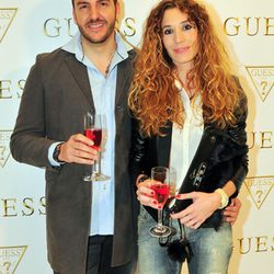 Borja Thyssen y Blanca Cuesta en la inauguración de una tienda Guess