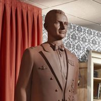 Figura de chocolate del Príncipe Felipe