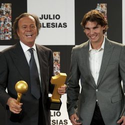 Rafa Nadal y Julio Iglesias