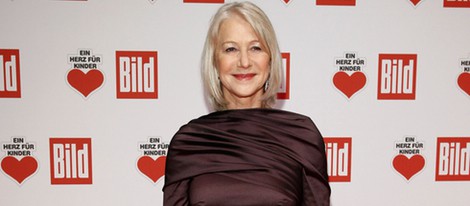 Helen Mirren en la gala solidaria 'Ein Herz Fuer Kinder' de Berlín