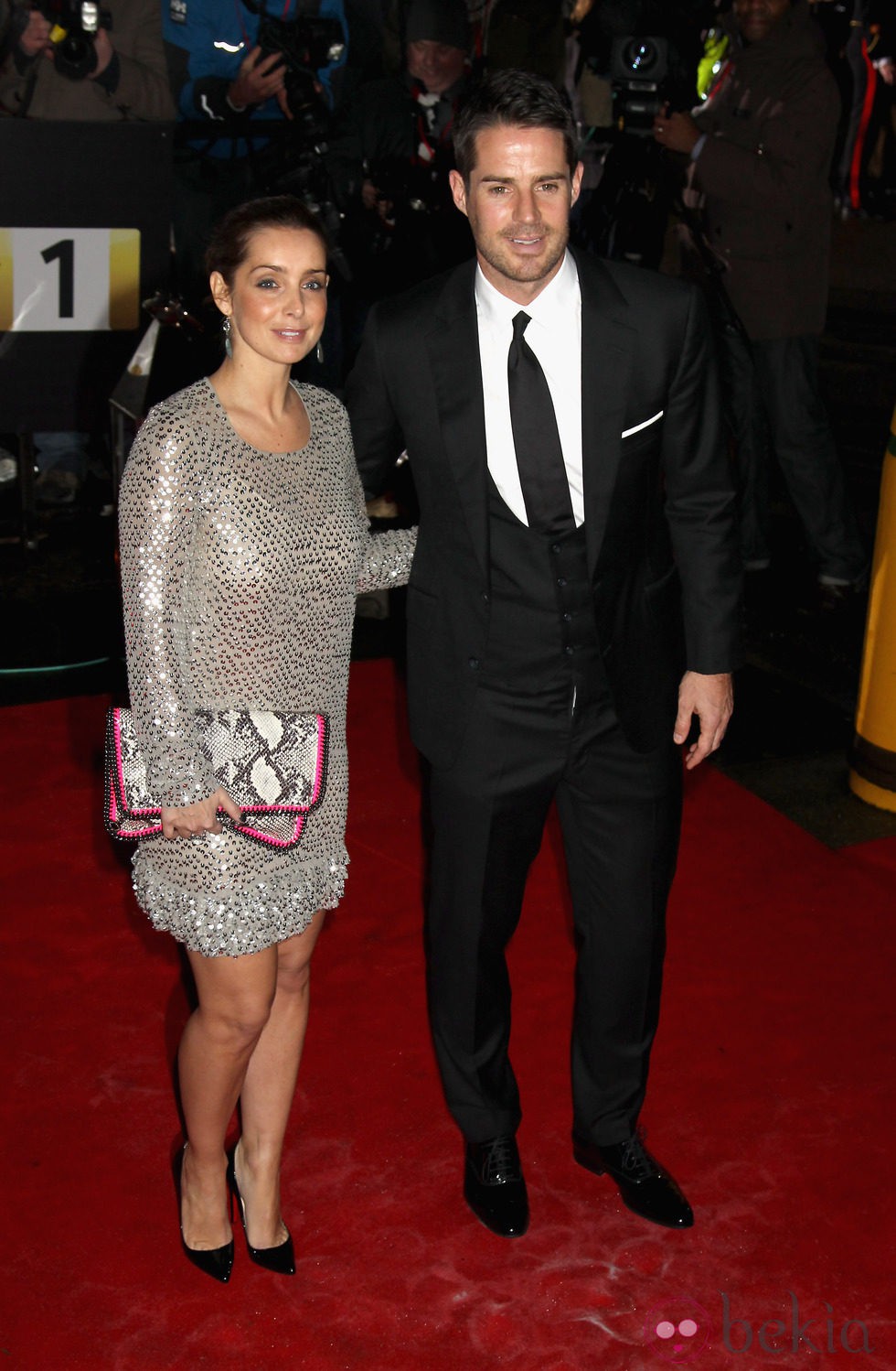 Jamie Redknapp y Louise Redknapp en los MIlitary Awards 2011