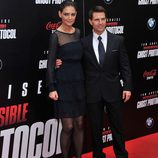 Tom Cruise  y Katie Holmes en el estreno de 'Misión imposible: Protocolo fantasma' en NY