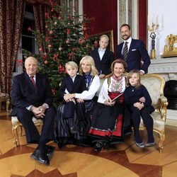 Felicitación de Navidad de la Familia Real Noruega