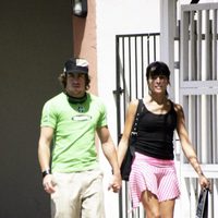 Fernando Alonso y Raquel del Rosario en Miami