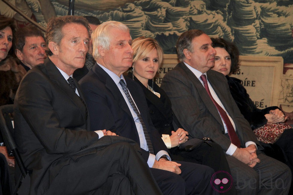 Alfonso Díez, Carlos Fitz-James Stuart, Fernando y Eugenia Martínez de Irujo