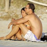 Paula Prendes y Javier Cárdenas en Ibiza