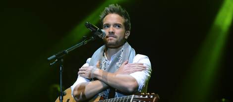 Pablo Alborán en su concierto en Madrid