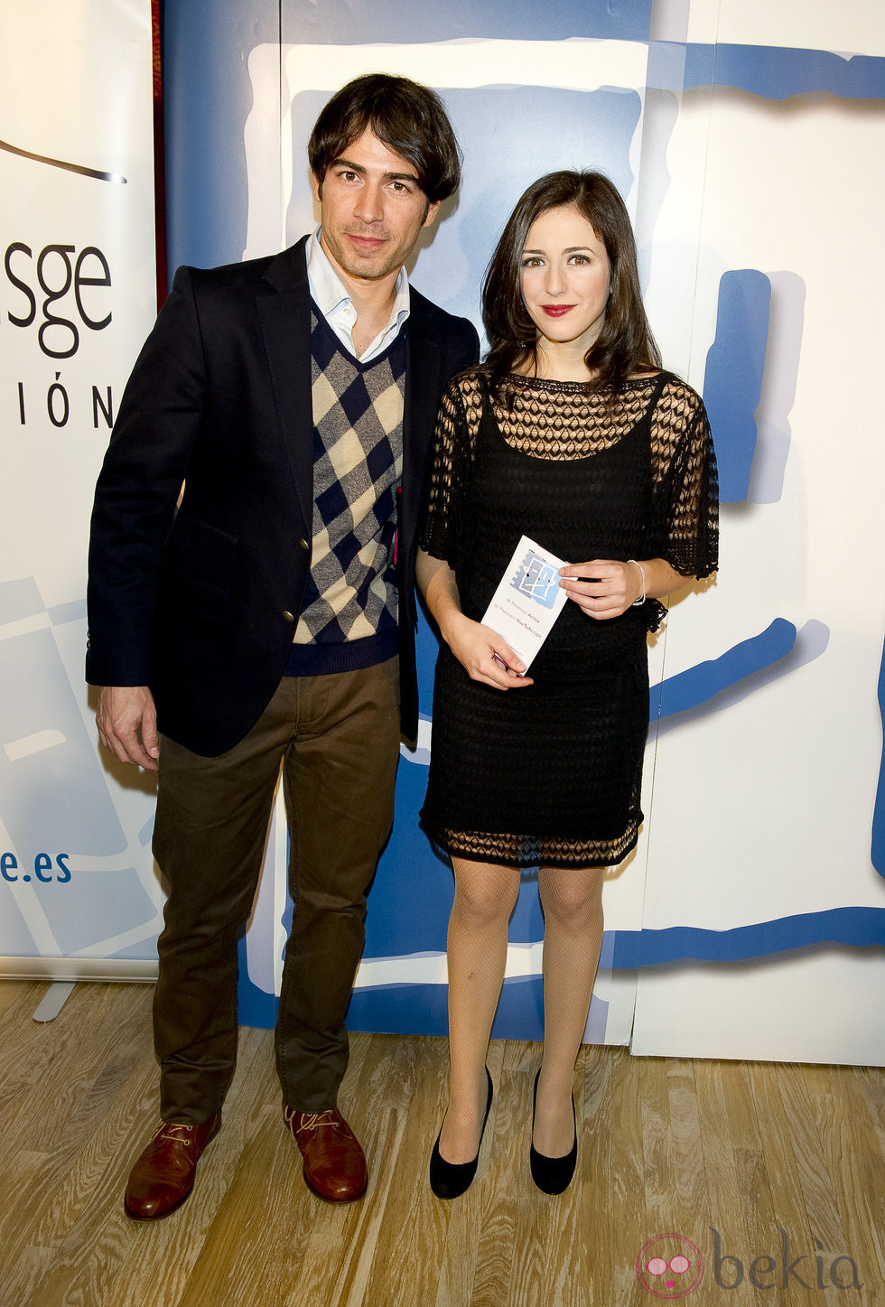 Alejandro Tous y Ruth Núñez en los Premios Actúa