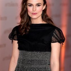 La actriz Keira Knightley en la premiere de la película 'The Aftermath'