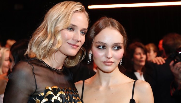 Diane Kruger y Lily-Rose Depp en los Premios César 2019