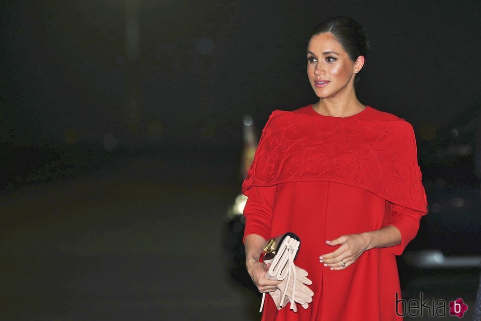 Meghan Markle en su visita a Marruecos