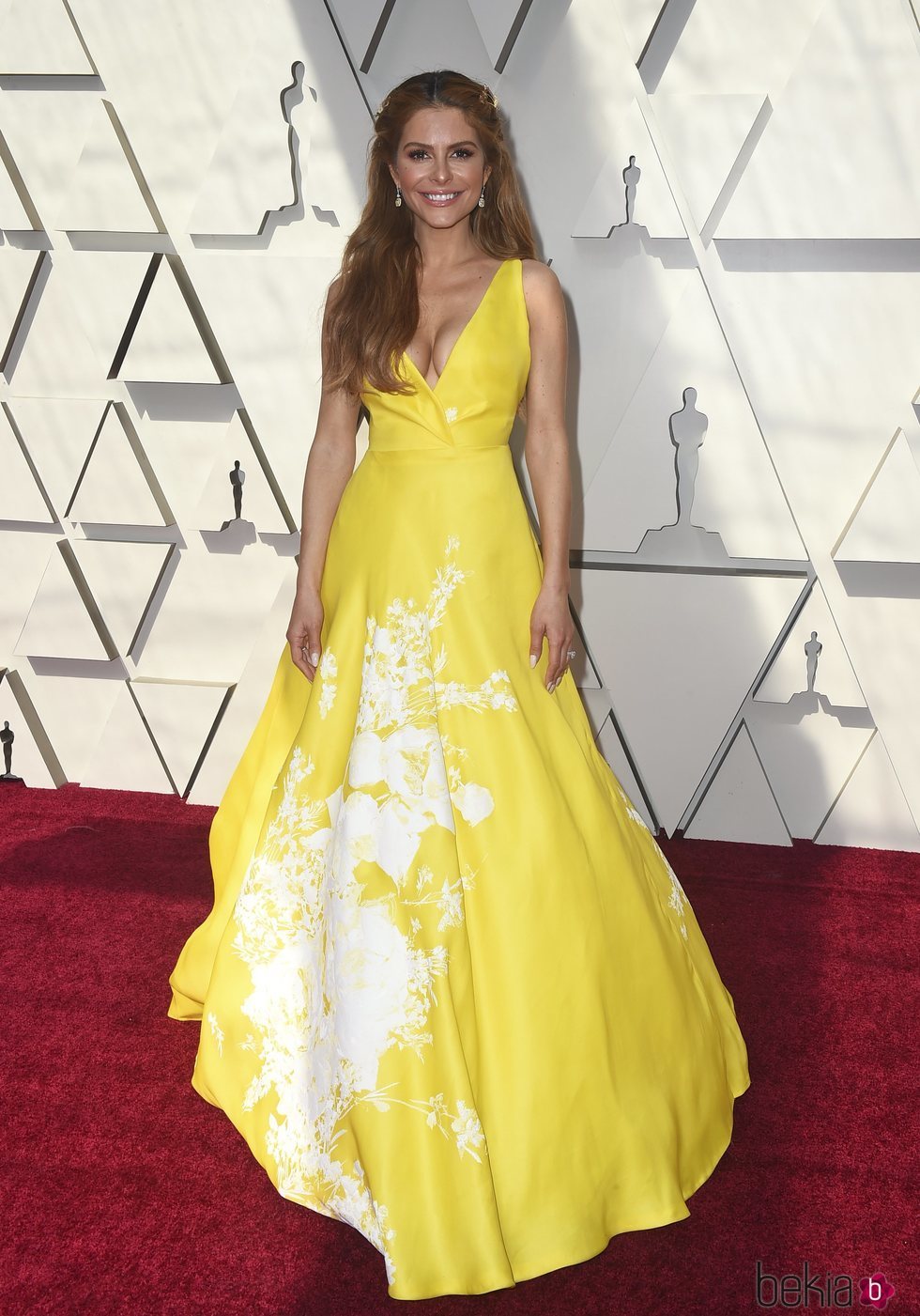 Maria Menounos en la alfombra roja de los Premios Oscar 2019