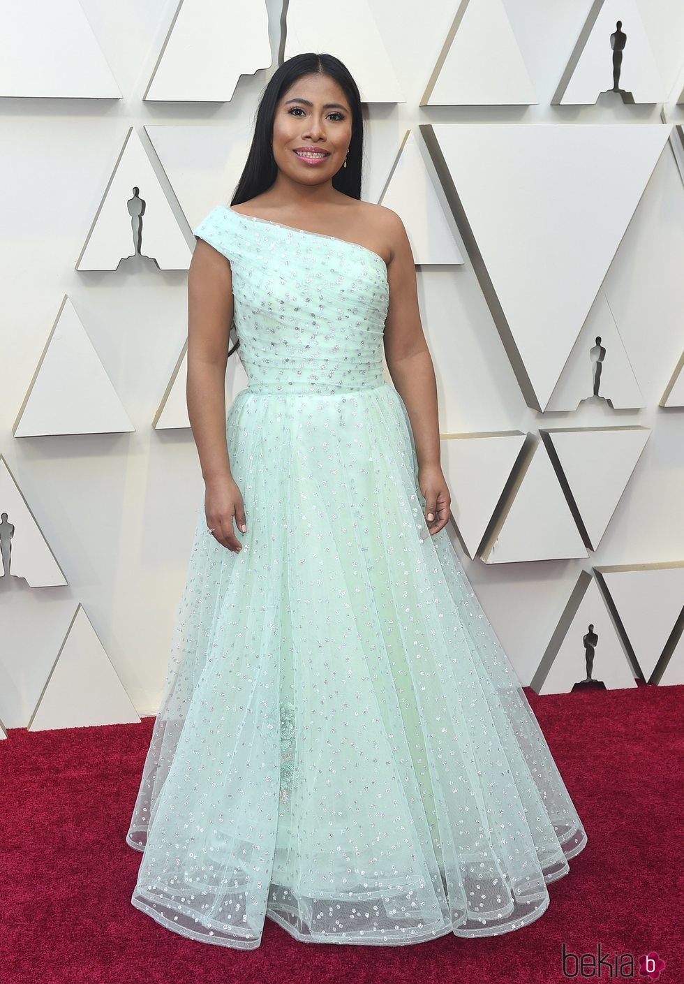 Yalitza Aparicio en la alfombra roja de los Premios Oscar 2019