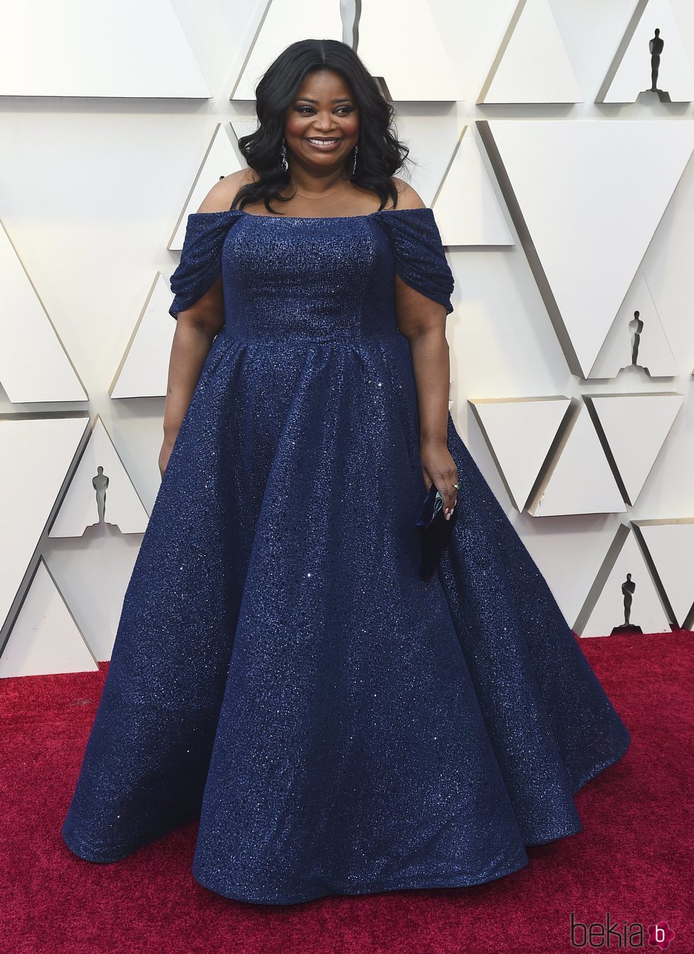 Octavia Spencer en la alfombra roja de los Premios Oscar 2019