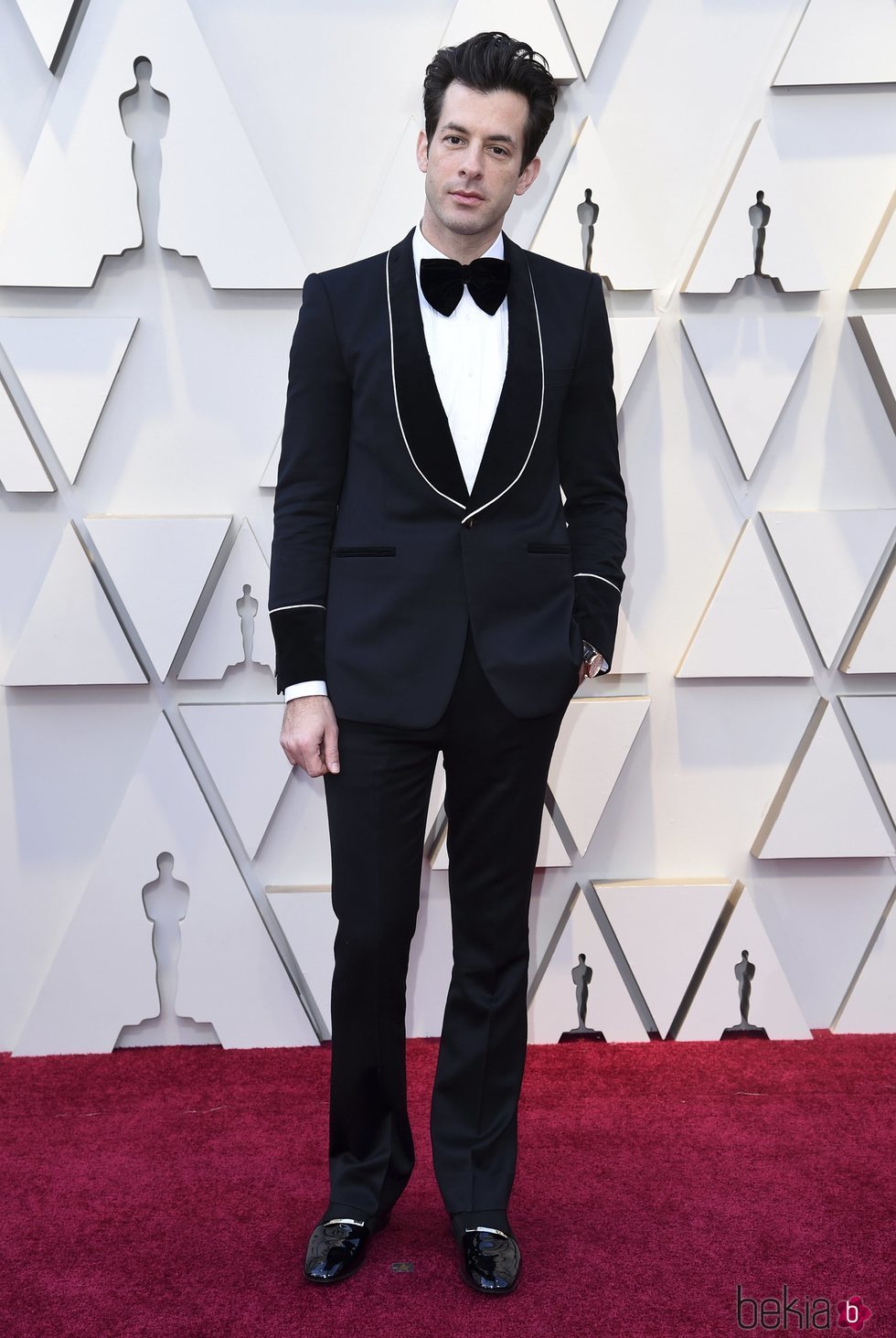 Mark Ronson en la alfombra roja de los Premios Oscar 2019