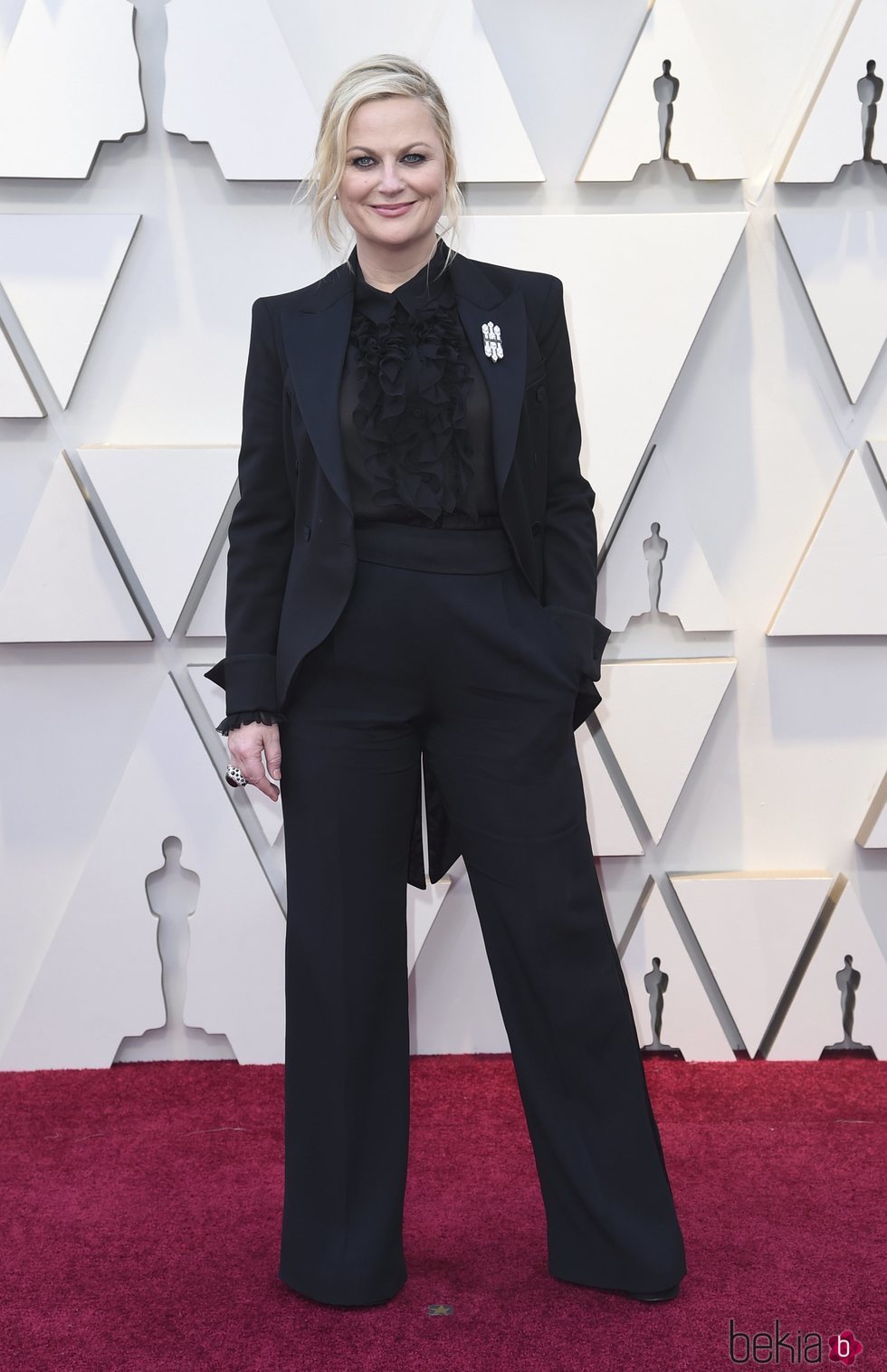 Amy Poehler en la alfombra roja de los Premios Oscar 2019