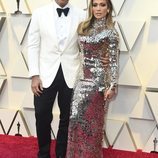 Jennifer Lopez y Alex Rodríguez en la alfombra roja de los Premios Oscar 2019