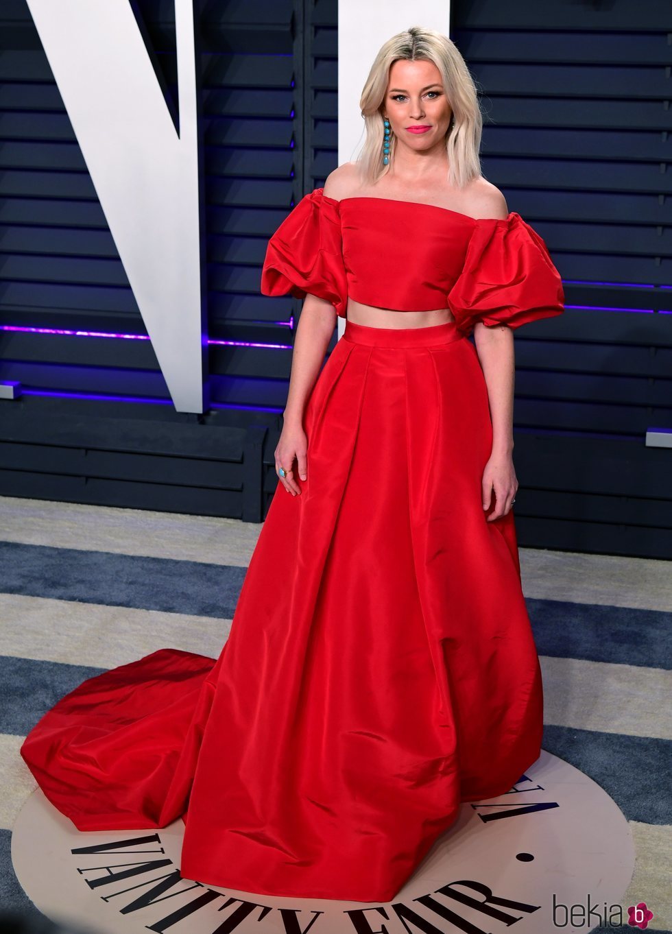 Elizabeth Banks en la fiesta Vanity Fair tras los Premios Oscar 2019