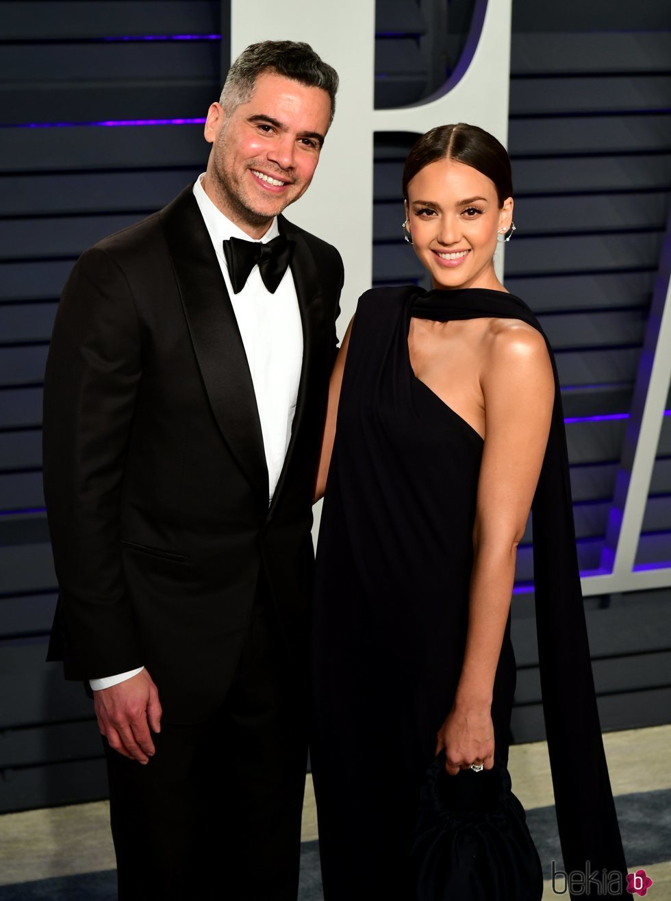 Jessica Alba y Cash Warren en la fiesta Vanity Fair tras los Premios Oscar 2019