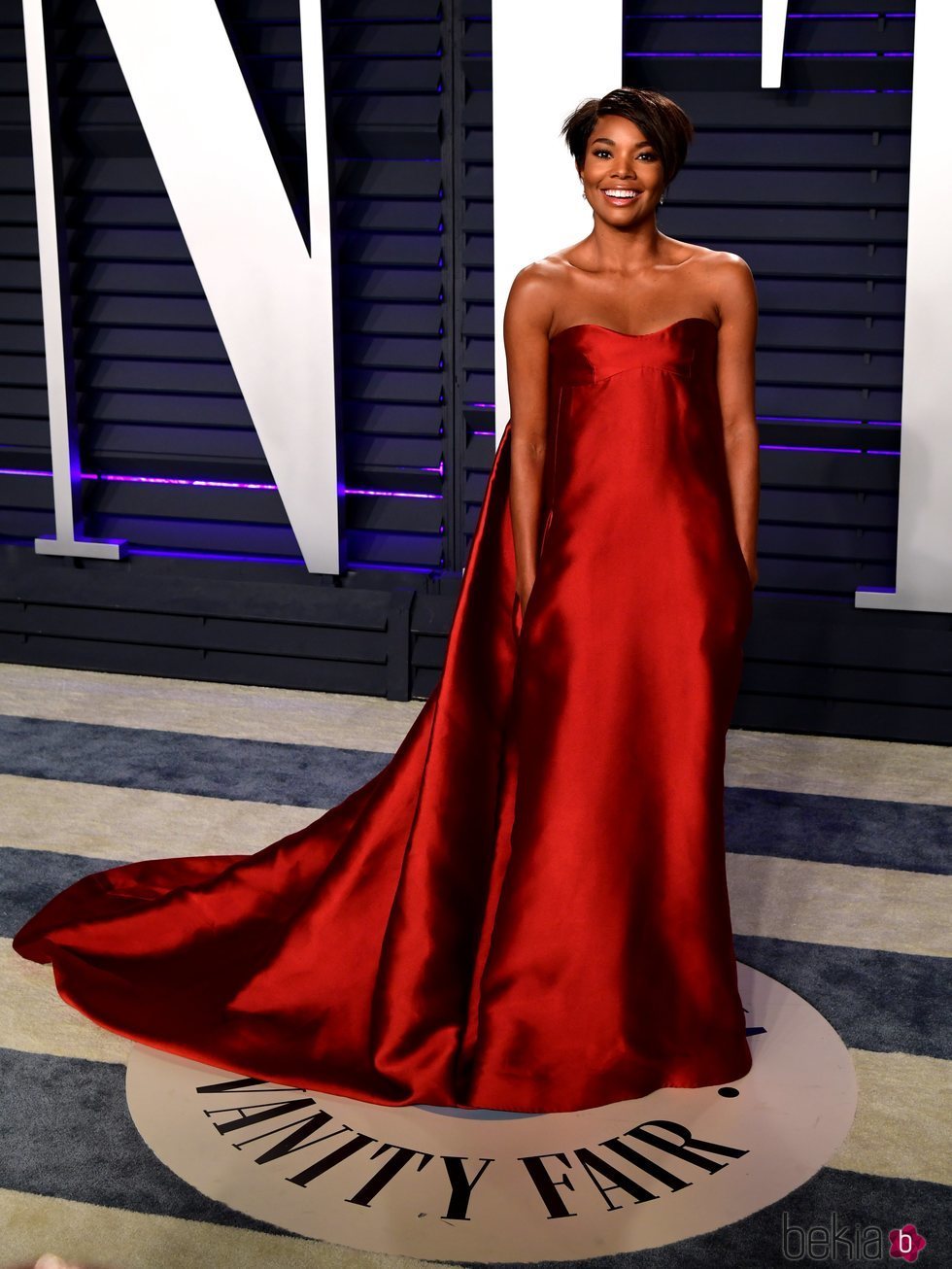 Gabrielle Union en la fiesta Vanity Fair tras los Premios Oscar 2019