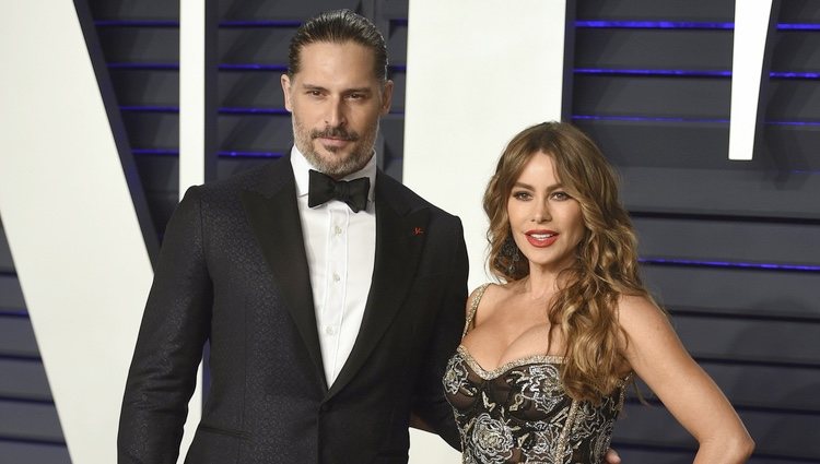 Sofía Vergara y Joe Manganiello en la fiesta Vanity Fair tras los Premios Oscar 2019