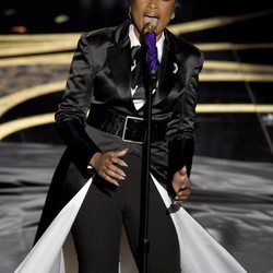 Jennifer Hudson durante su actuación en los Premios Oscar 2019